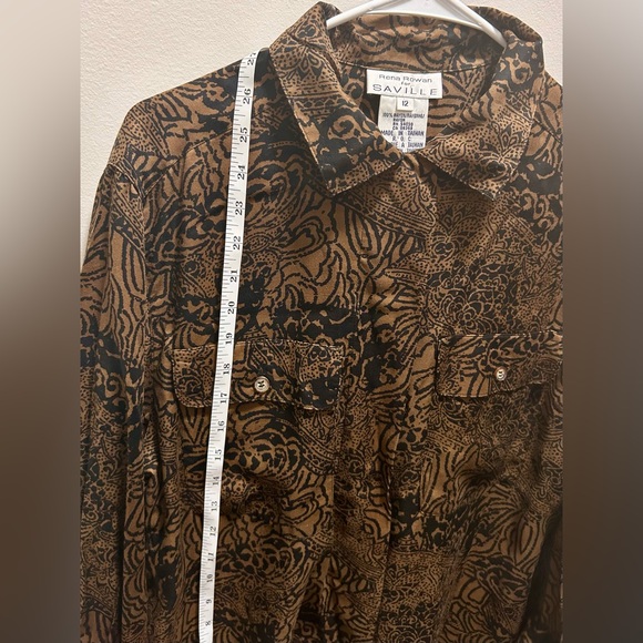 Vintage Rena Rowan for Saville Blouse - Picture 8 of 8